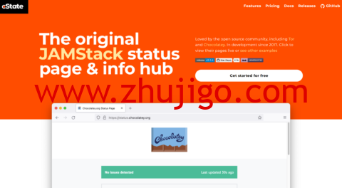 cState 安装教程:自建开源搬瓦工 VPS 服务器状态页面(Status Page)-主机狗
